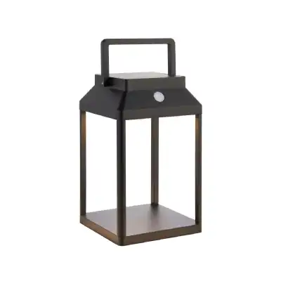 Black Linterna Outdoor 1 Table Lamp Small