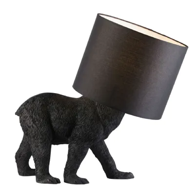 Bear 1 Table Lamp Black