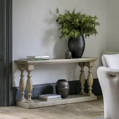 Wooden Traditional Console Table