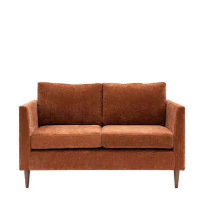 Sofa 2 Seater Rust