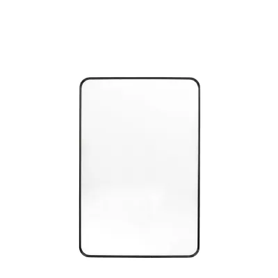 Glass Size mm W600 x D900 Rectangle Mirror Black
