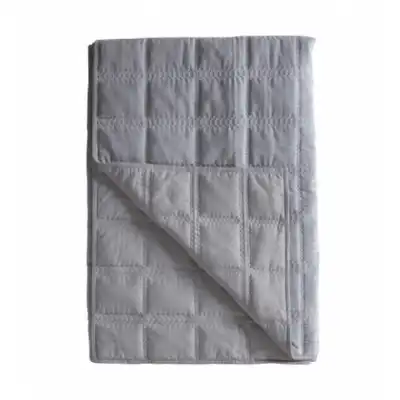 Cotton Bedspread Grey