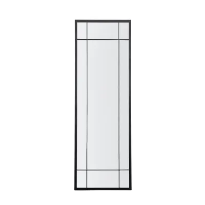 Glass Size mm W570 x H1770mm Mirror Black Medium