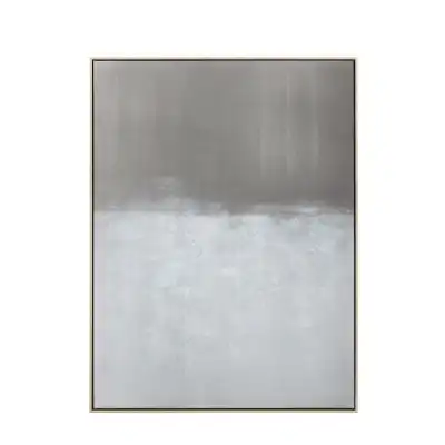 Art Framed Canvas Taupe