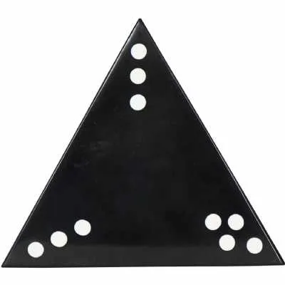 Triangular Dominoes Game in Resin