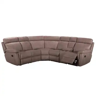 Brown Corner Group Armless 1 Seater Sofa
