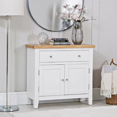 EA Dining White Small Sideboard
