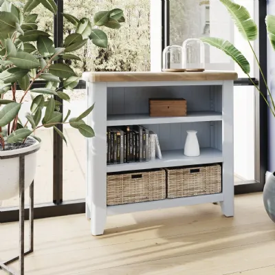 HOP Dining Grey Small Bookcase