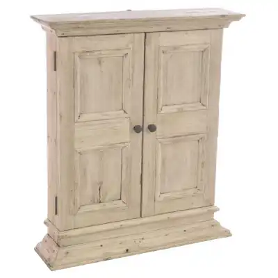 Rustic Wooden Bathroom Wall Cabinet