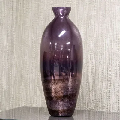 Mint Homeware Purple Glass Vase Medium