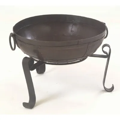 Large Iron Fire Pit