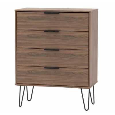 New York 4 Drawer Chest with Hairpin Legs