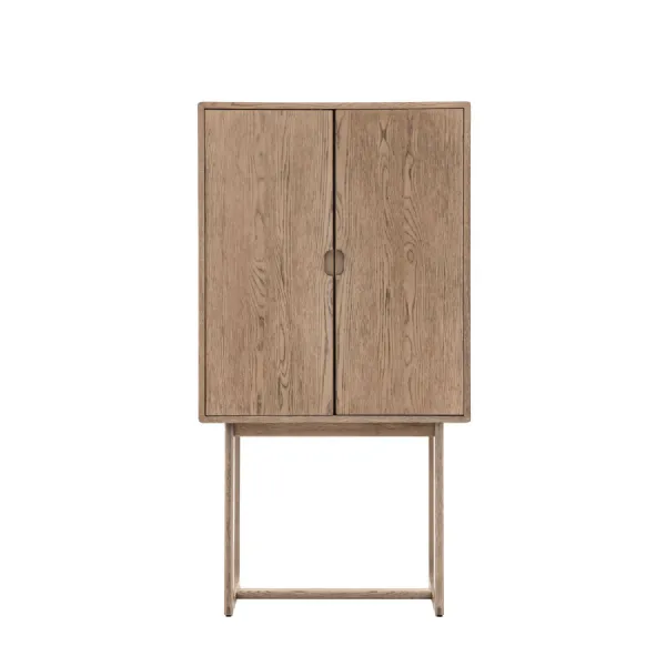 Internal Cupboard W800 x D439 x H658mm Cocktail Cabinet Smoked