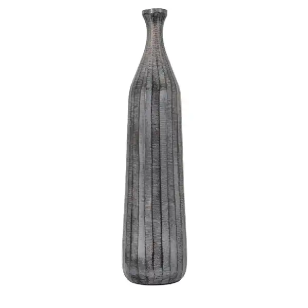 Bottle Vase Large Antique Grey