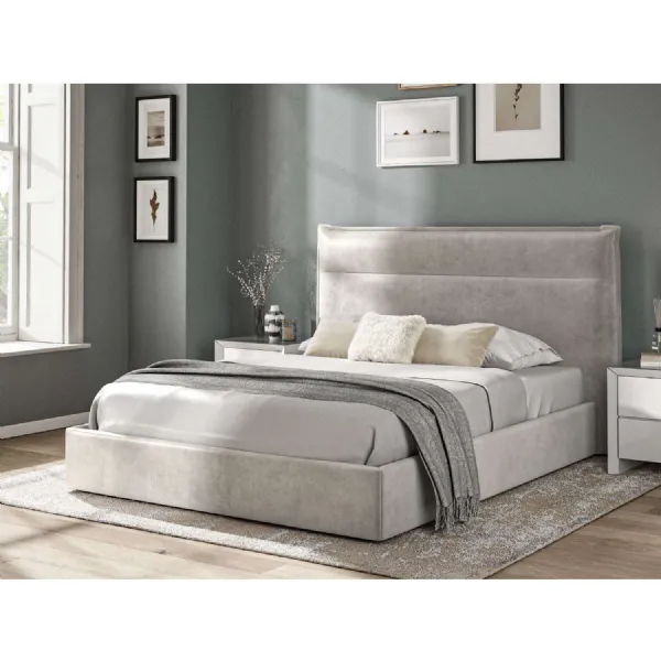 Fabric Bed Collection Silver 4