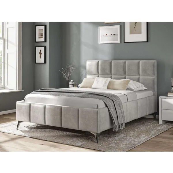 Fabric Bed Collection Grey 5