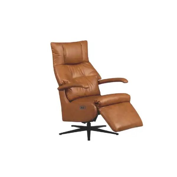 Electric Reclining Accent Chair Tan