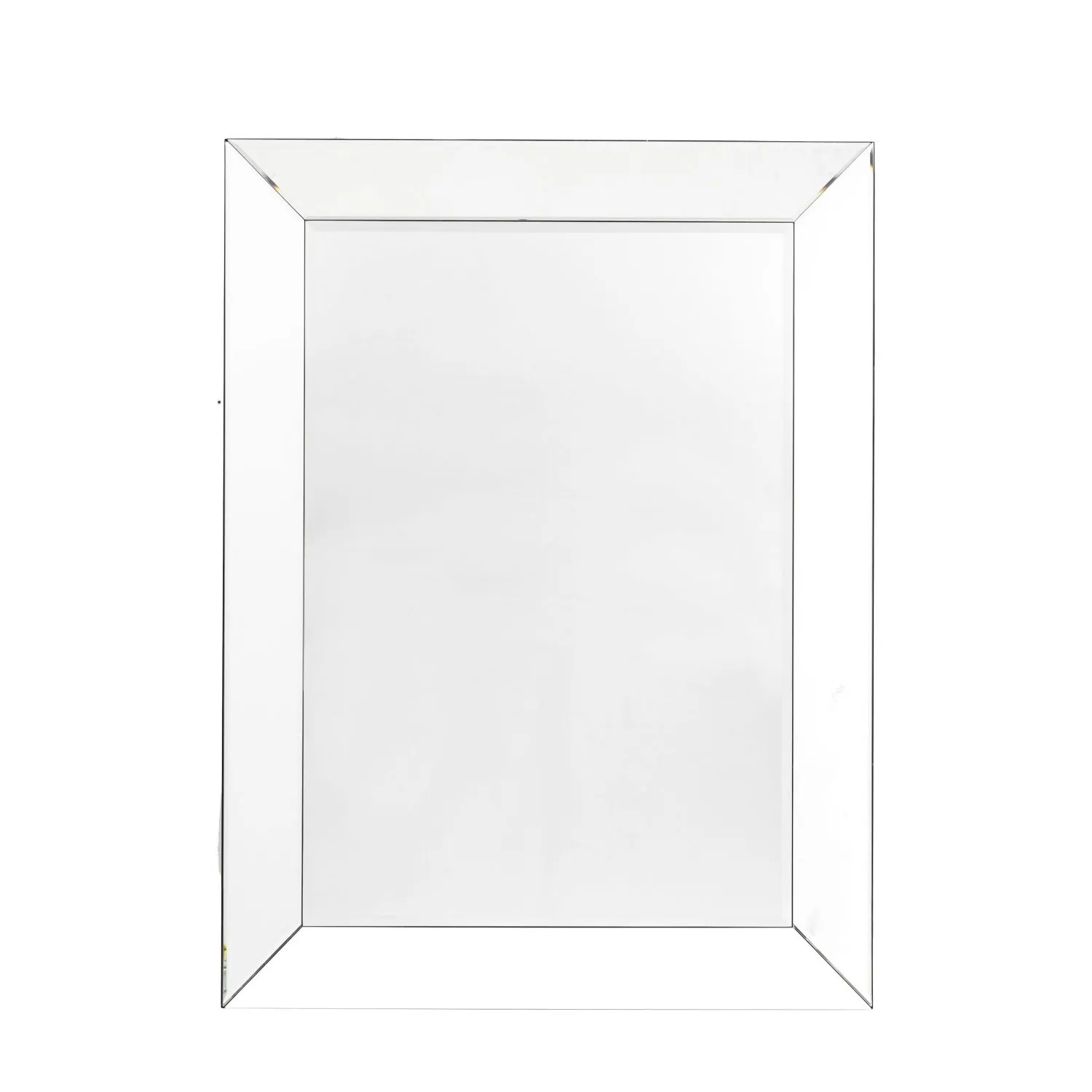 Bevel 6 mm Silver Rectangle Mirror