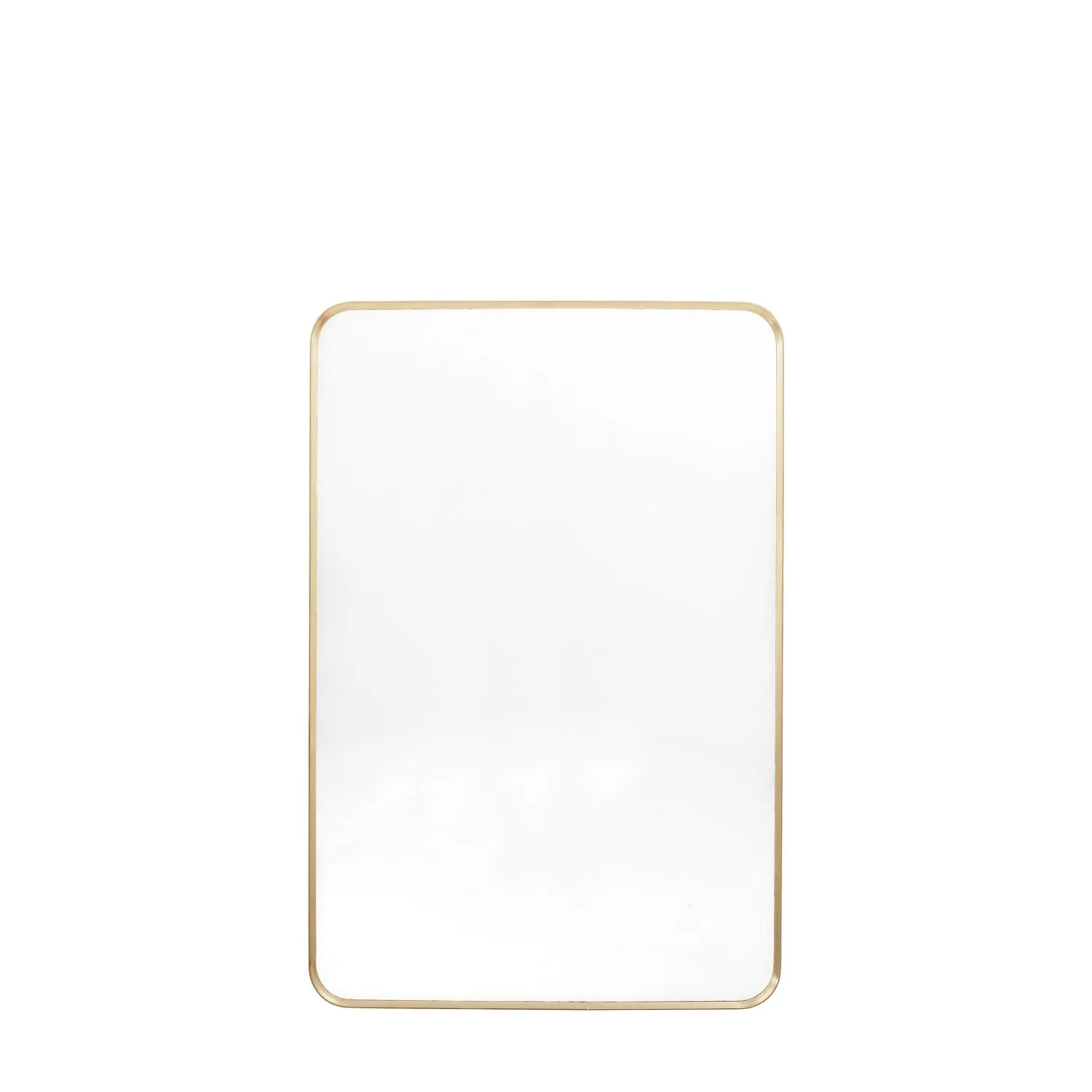 Glass Size mm W600 x D900 Rectangle Mirror Gold