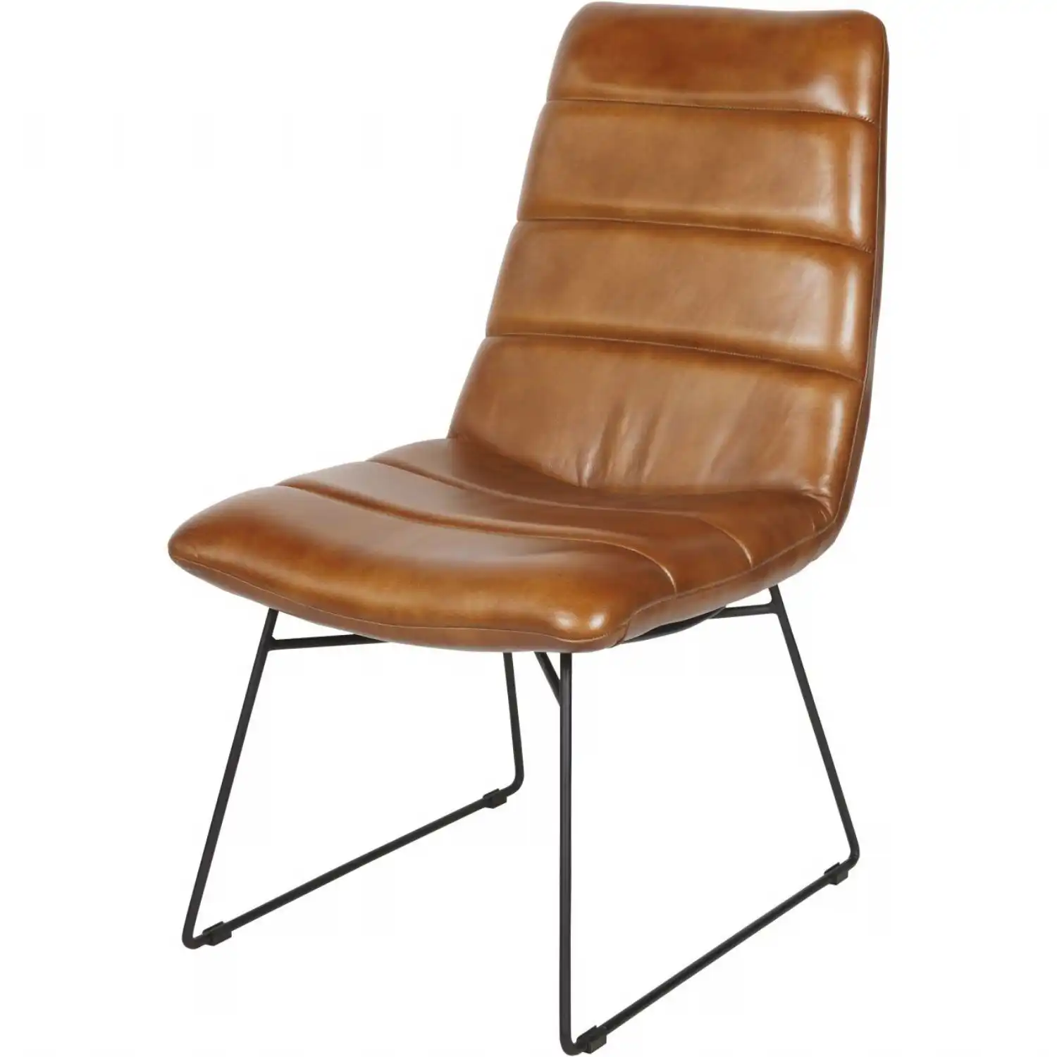 Leather Chair in Cognac