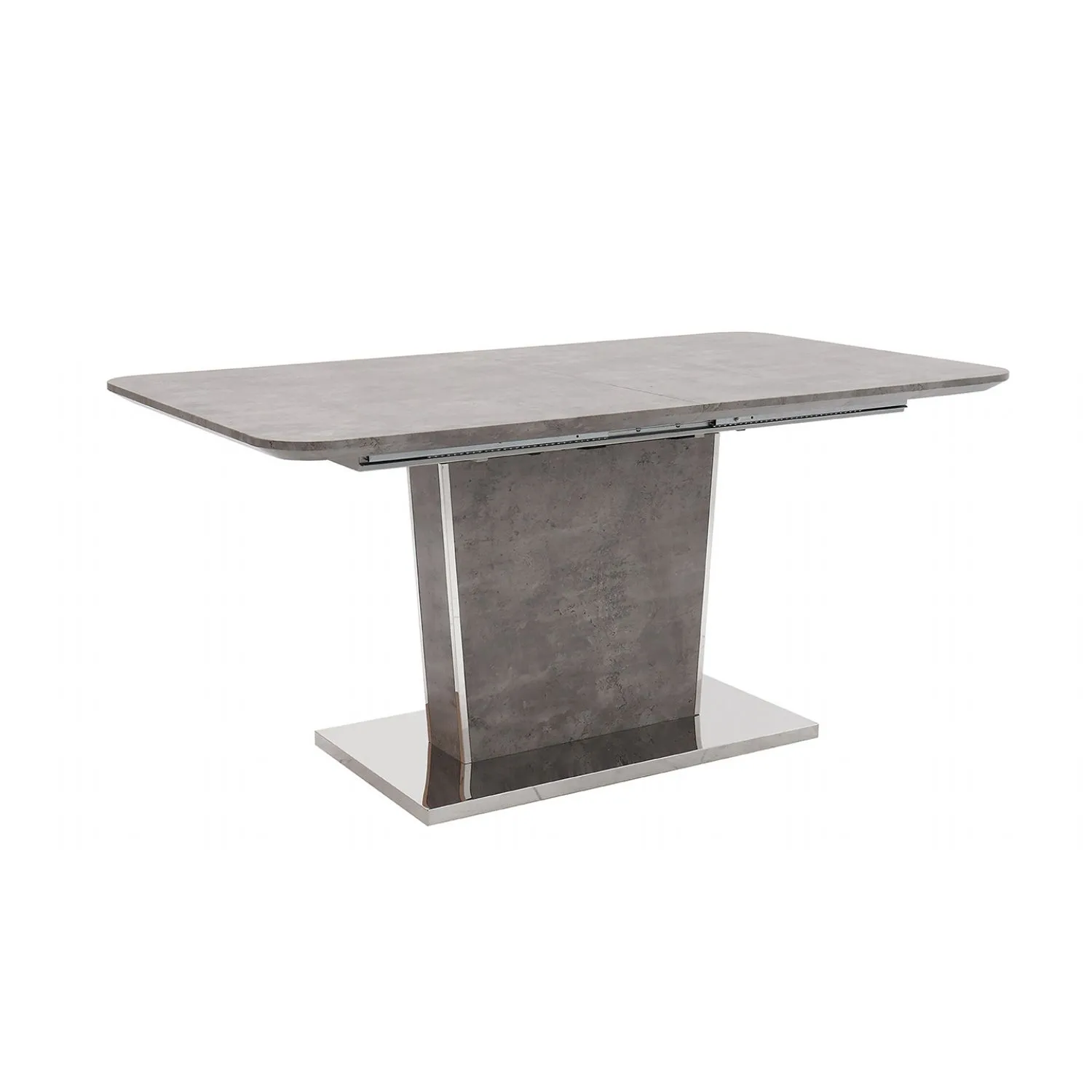 Modern Grey 160 to 200cm Extending Dining Table