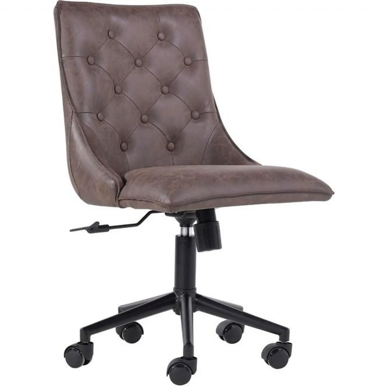 The Chair Collection Brown Button Back Office