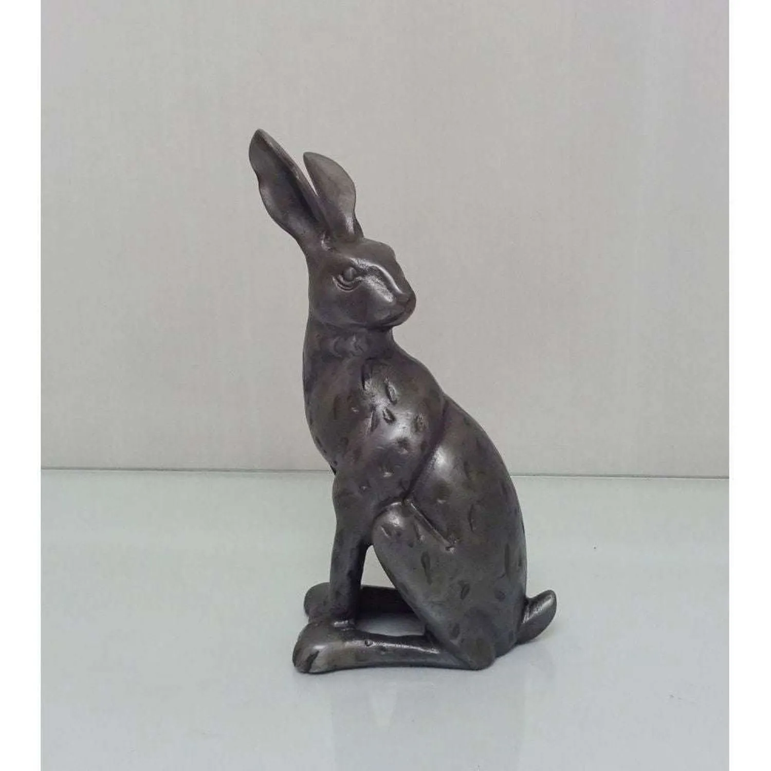 Mint Homeware Rabbit Sculpture Grey