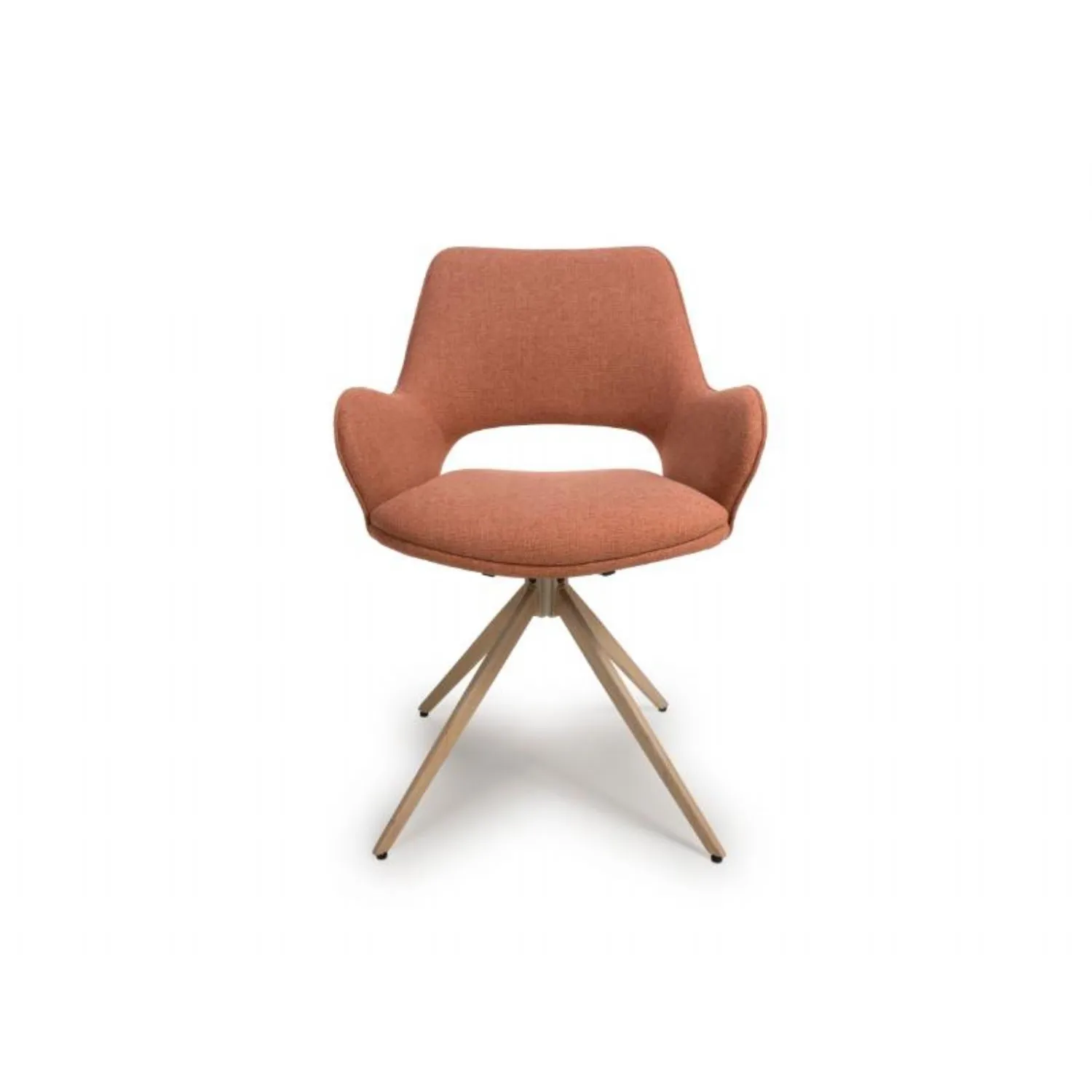 Perth Swivel Chair Brick (Sold in 2's)